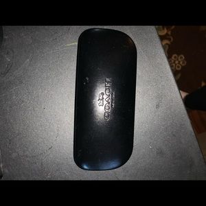 Coach glasses case.